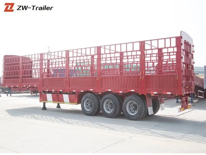 Animal Cattle Cargo Transport Fence Trailer