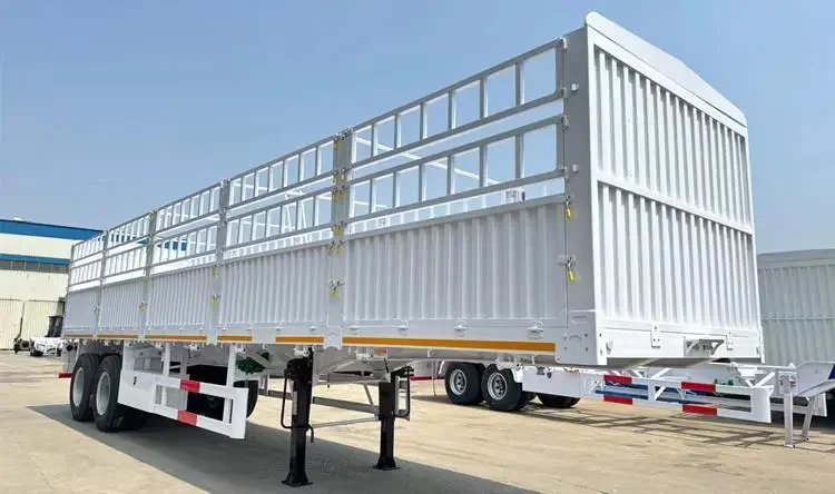 High Quality 2 Axle Fence Cargo Trailer