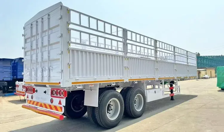 High Quality 2 Axle Fence Cargo Trailer