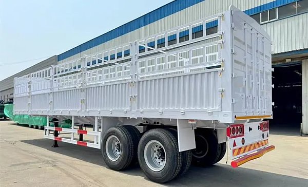 High Quality 2 Axle Fence Cargo Trailer