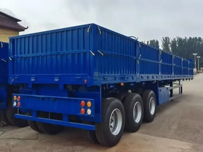 Triple Axle Side Wall Trailer For Sale