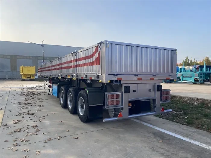 Enhanced Side Wall Container Semi Trailer