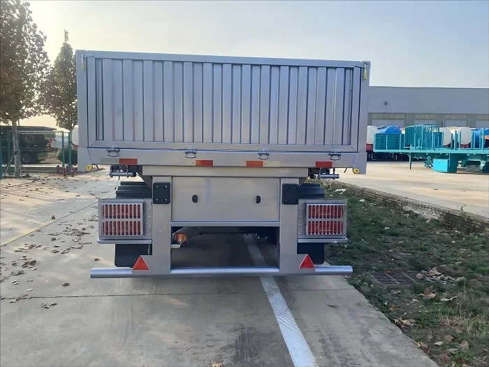 Enhanced Side Wall Container Semi Trailer