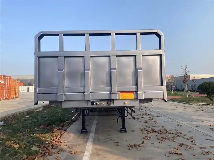 Enhanced Side Wall Container Semi Trailer