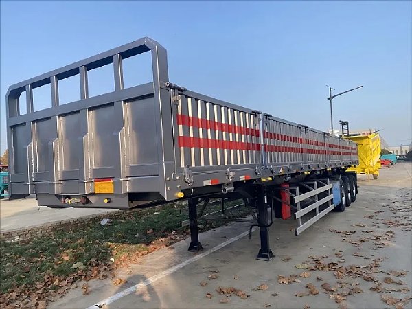 Enhanced Side Wall Container Semi Trailer
