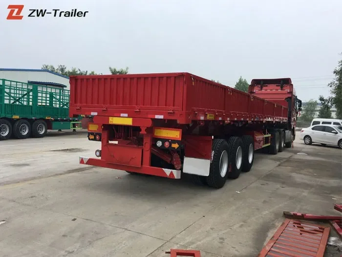 Tri Axle Side Wall Trailer