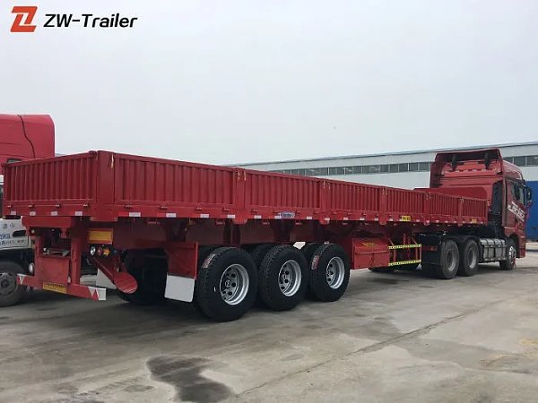 Tri Axle Side Wall Trailer