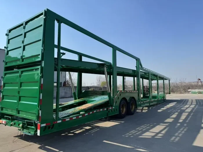 2 Axle 8 Car Transport Auto Hauler Trailer