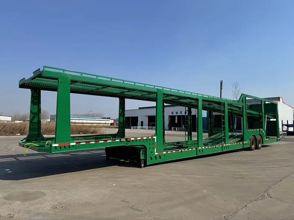 2 Axle 8 Car Transport Auto Hauler Trailer