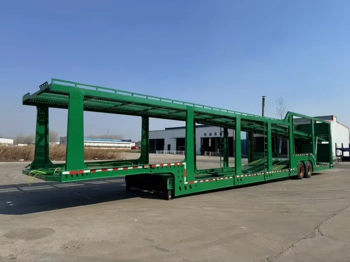 2 Axle 8 Car Transport Auto Hauler Trailer