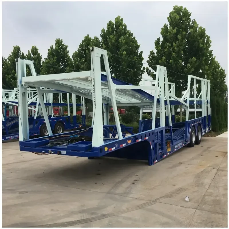 Car Carrier Transportation Truck Trailer