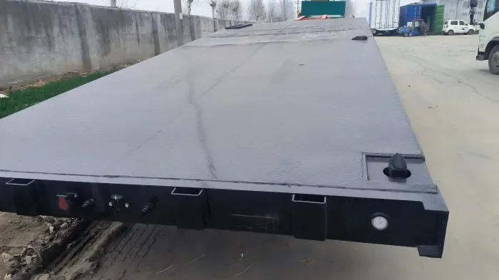 2 Axle 2 Axles Link Flatbed Superlink Container Trailers