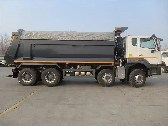 Sinotruk Howo Hohan N7G 8x4 12 Wheeler Dump Truck