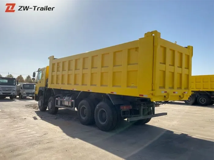 Howo 12 Wheeler 371hp 30ton Dump Truck