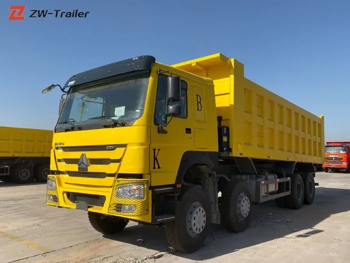 Howo 12 Wheeler 371hp 30ton Dump Truck