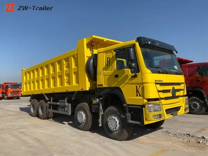 Howo 12 Wheeler 371hp 30ton Dump Truck