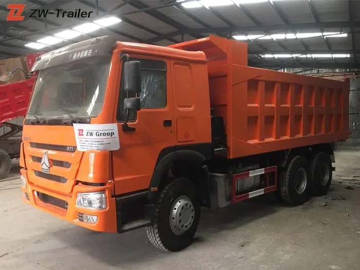 Howo 371 Tipper Dump Trucks South Africa
