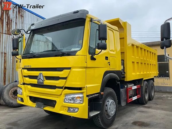Used Sinotruk Howo Dump Tipper Truck