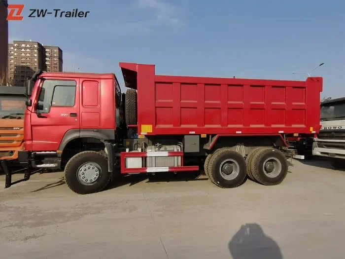 Howo 10 Wheeler 371 25ton Dump Truck
