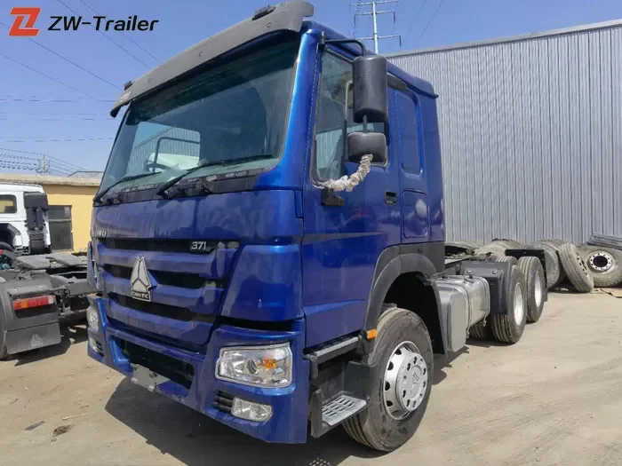 371 6X4 Used Howo Truck Tractor Units