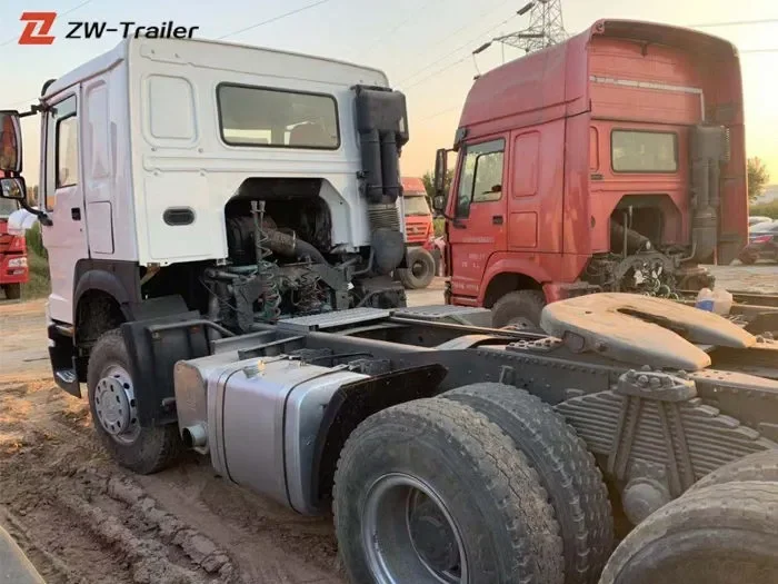 Second Hand Sinotruk Howo 375 Tractor Truck Units