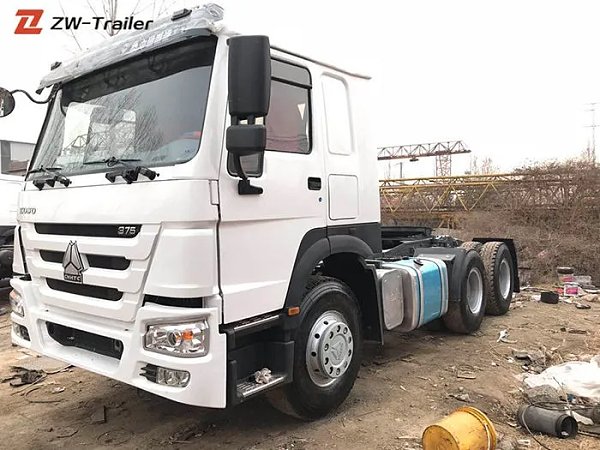 Second Hand Sinotruk Howo 375 Tractor Truck Units