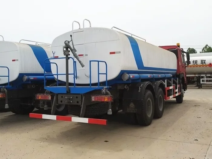 Howo 336HP 6X4 Water Tanker Truck