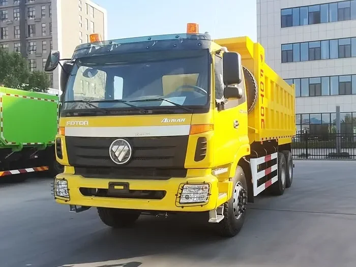Heavy Duty 6X4 New Foton Auman Diesel Dump Truck