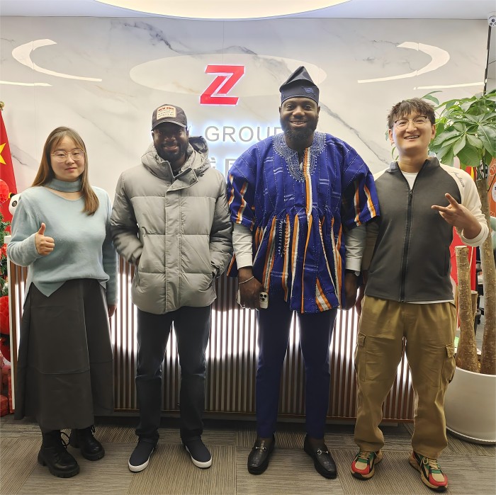 Ghana Client Visits ZW Group for New Procurement Talks
