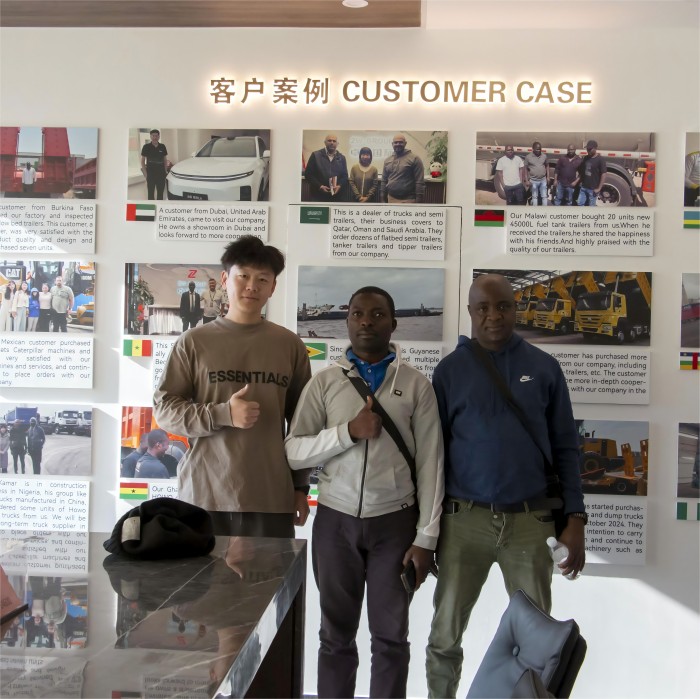Nigeria Clients Visit Our Heavy-Duty Truck Factory