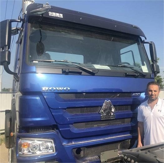 Howo 430 Tractor Truck Booked by Algerian Client
