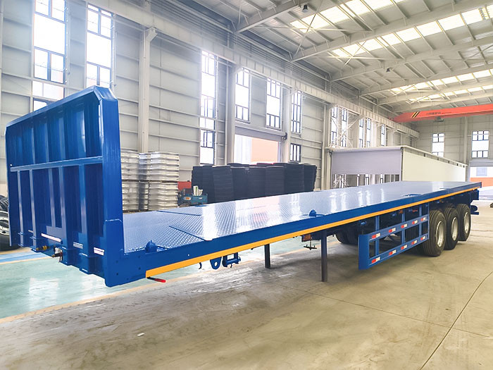 Why Tri Axle Flatbed Semi Trailer Is the First Choice