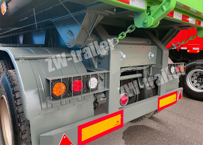 6 Axles Dump Tipper Semi Trailer