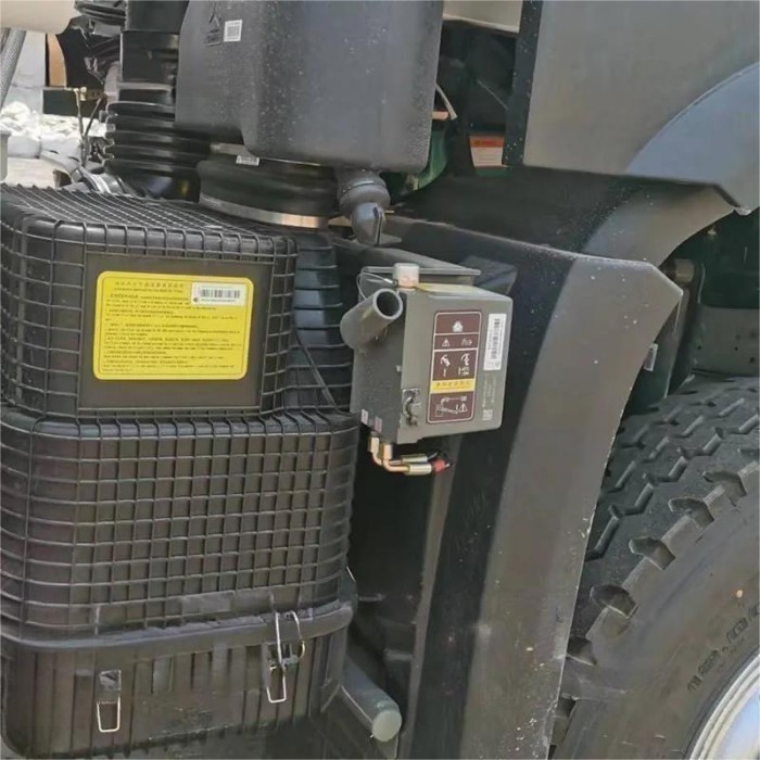 fuel tanker truck