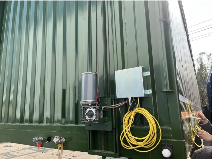 van box semi trailer