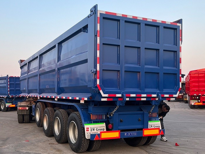 hydraulic tipper trailer