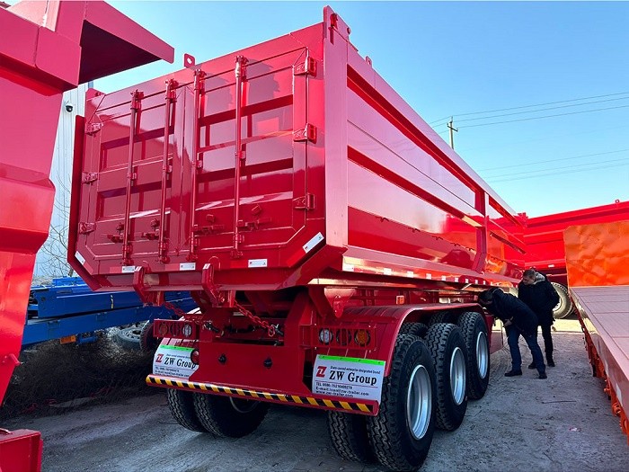 tri axle end dump semi trailer tri axle end dump semi trailer