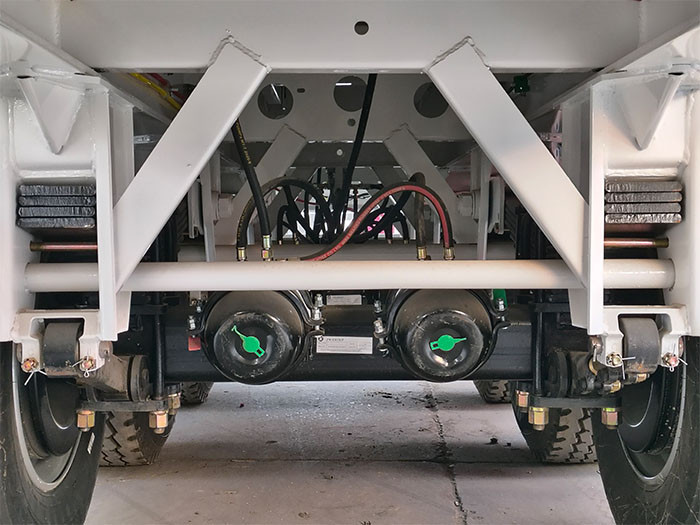 4 axle semi trailer