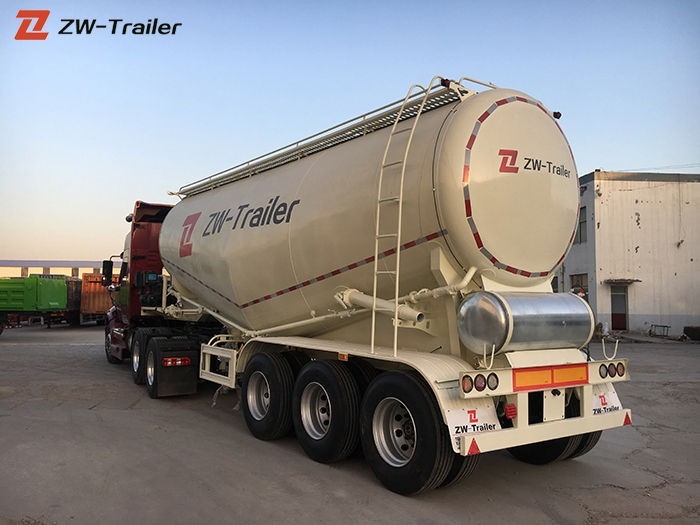 cement semi trailer