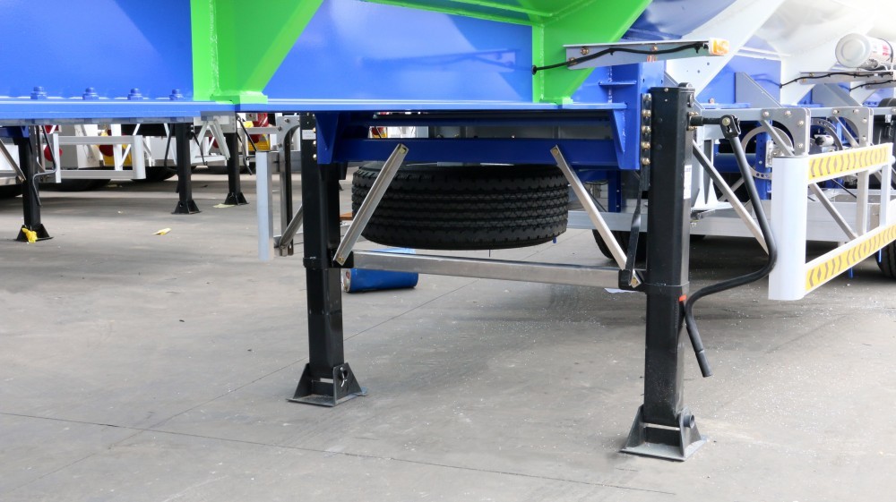 000 Liters Aluminum Fuel Tank Semi Trailer