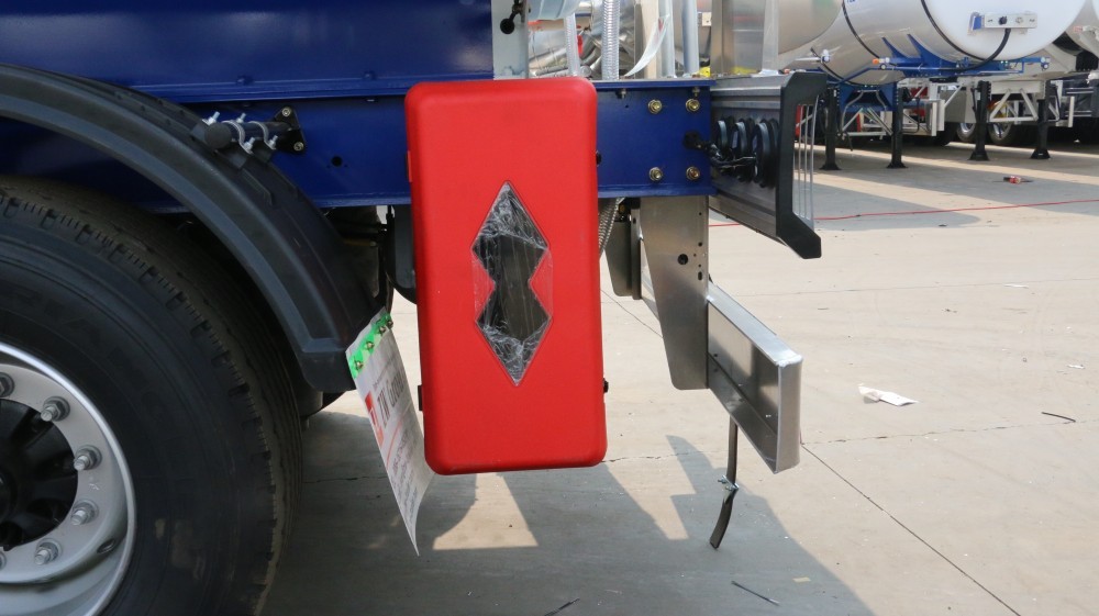 000 Liters Aluminum Fuel Tank Semi Trailer