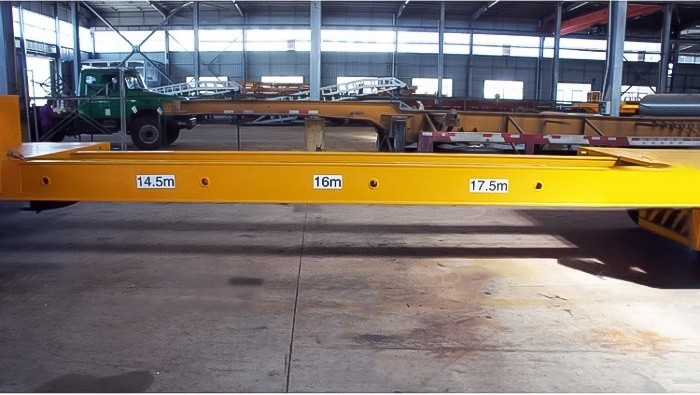 heavy transport low bed trailer