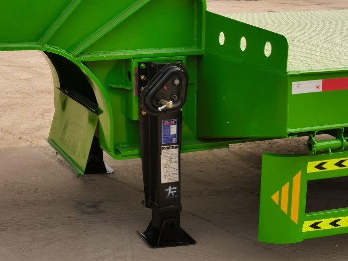 lowboy semi trailer