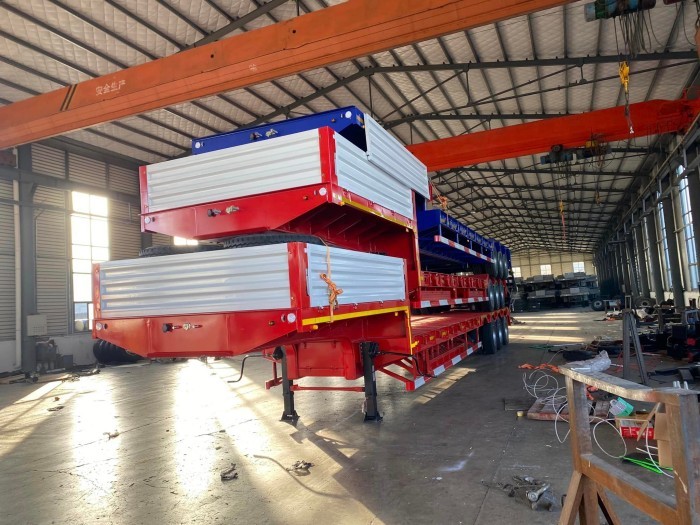 hydraulic low bed trailer