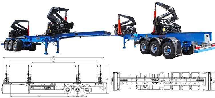 3 axle semi trailer 3 axle semi trailer