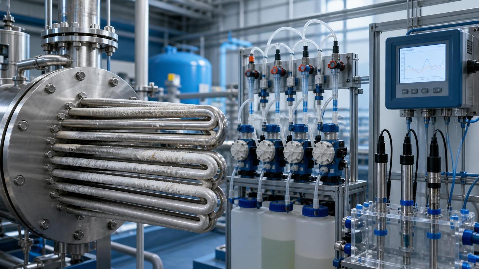 When do water treatment chemicals fail to control scaling effectively