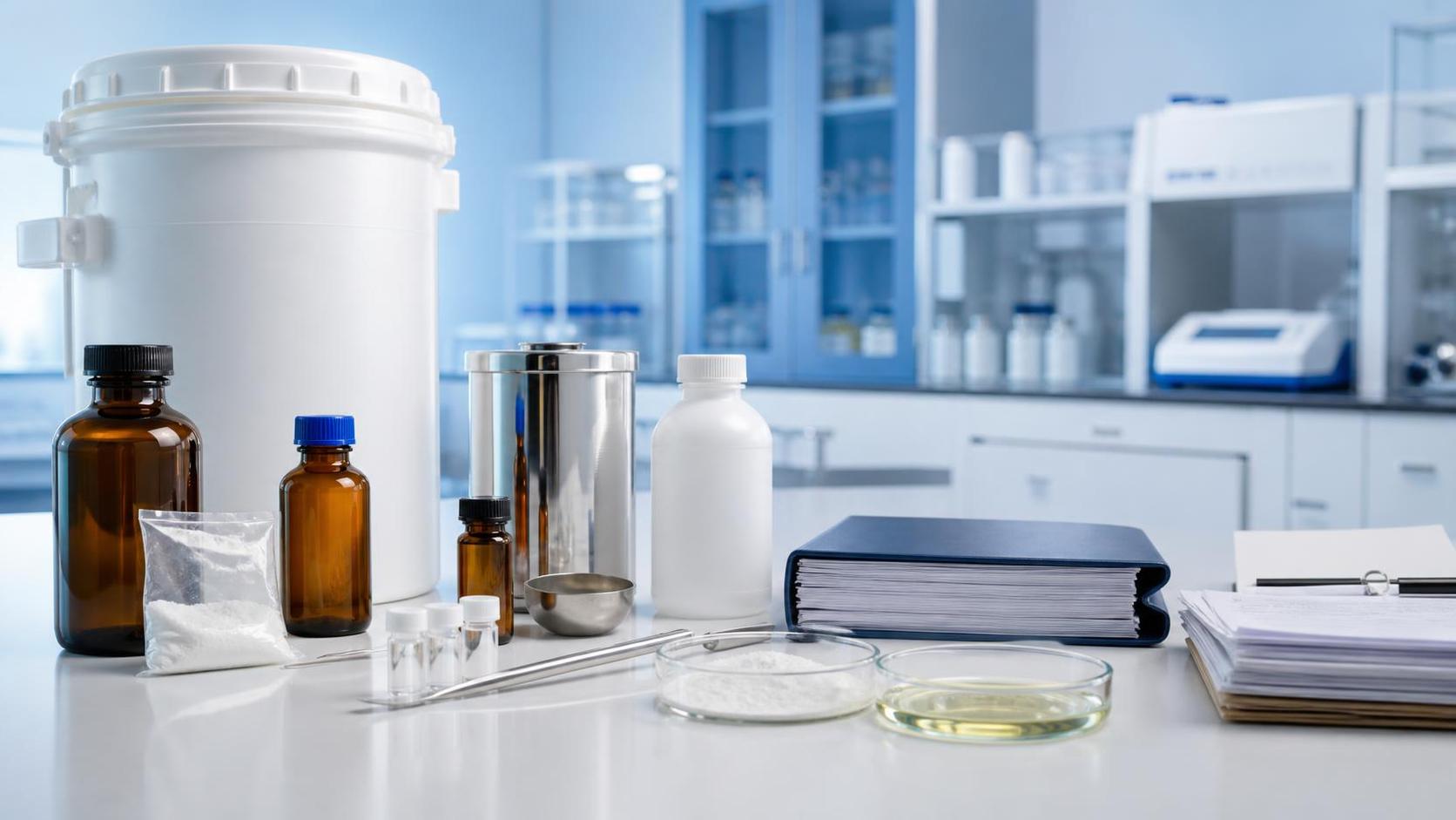 How pharmaceutical raw materials are checked for GMP compliance
