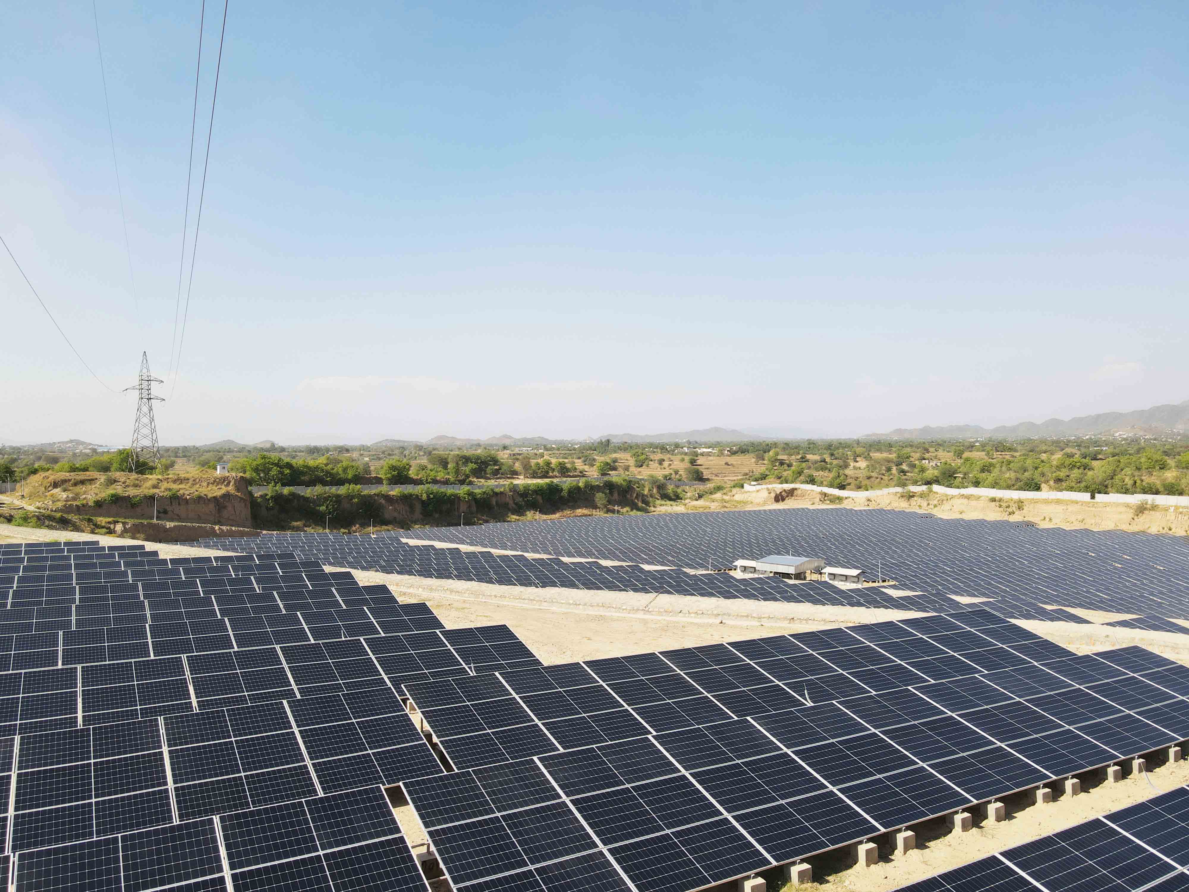 6.44 MW Ground-Mounted Solar Power Plant Project in Pakistan
