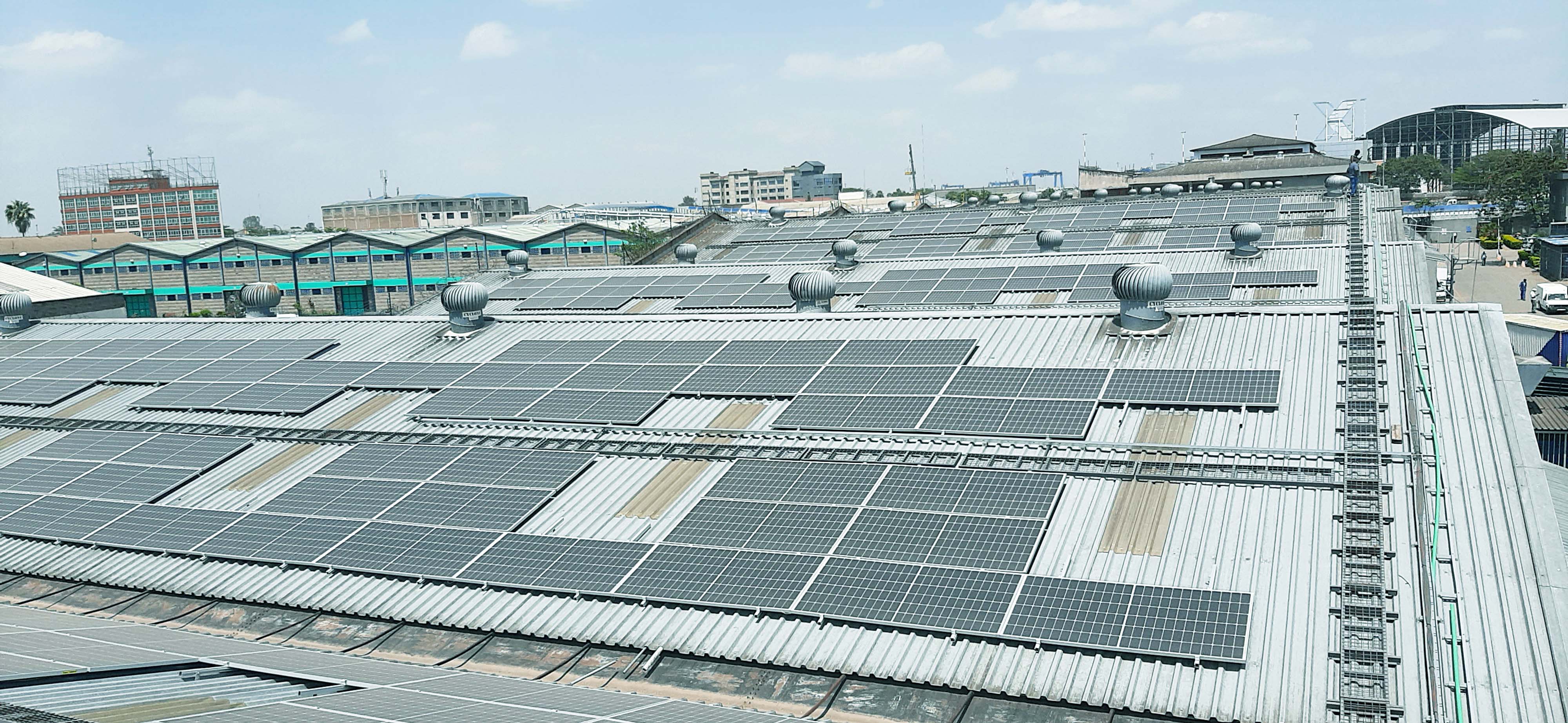 915-kW Commercial and Residential Distributed Solar Project in Nairobi, Kenya