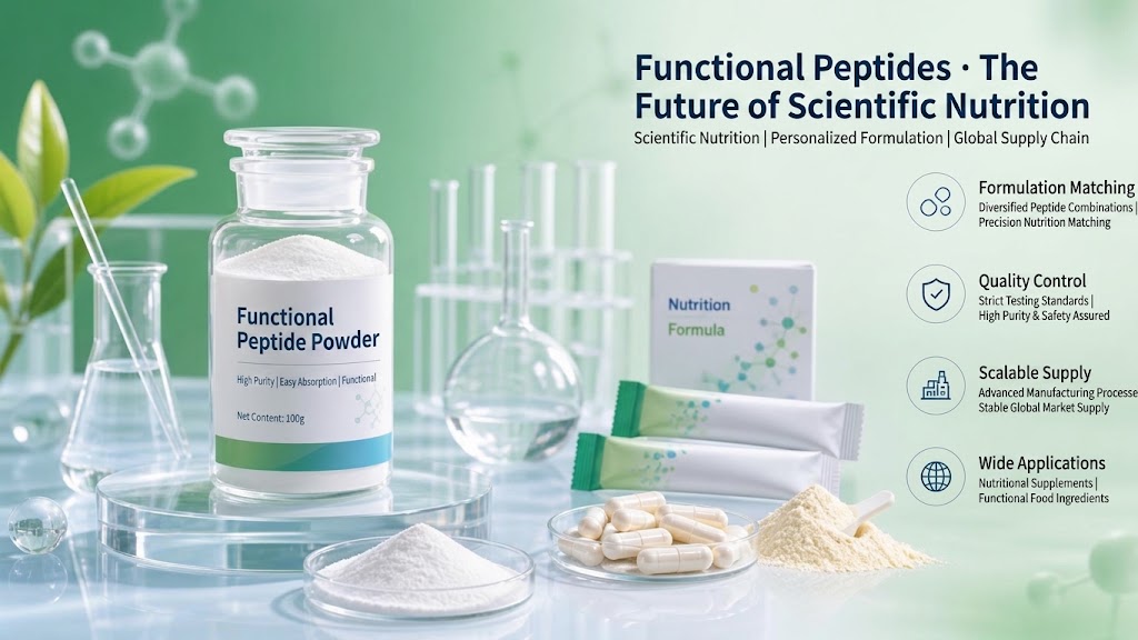 Functional Peptides in Nutraceuticals: How to Match Benefits to Product Positioning